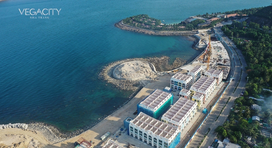 Vega City Nha Trang: Tiến độ thi công thần tốc