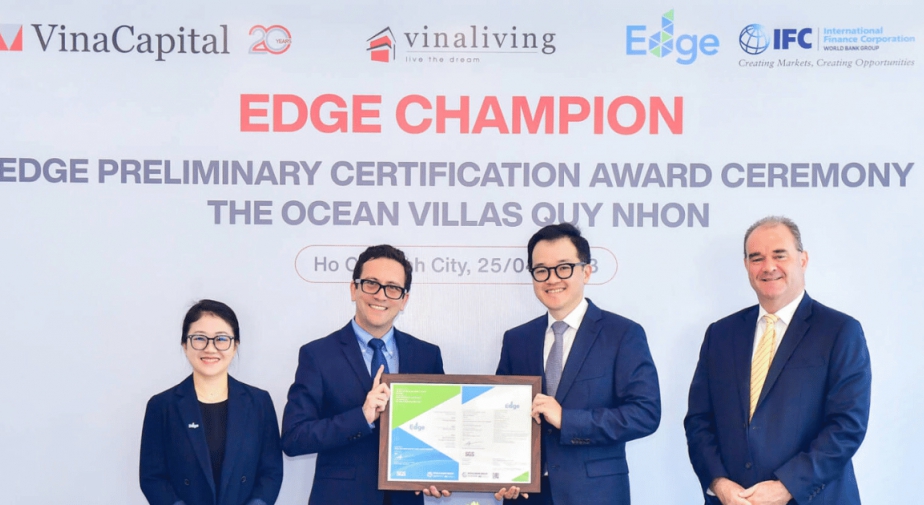 VinaCapital áp dụng chứng chỉ xanh EDGE cho bất động sản nghỉ dưỡng