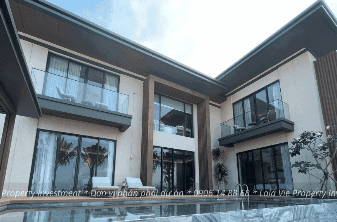 Biệt thự mẫu tại dự án The Hill Villas Vĩnh Hội