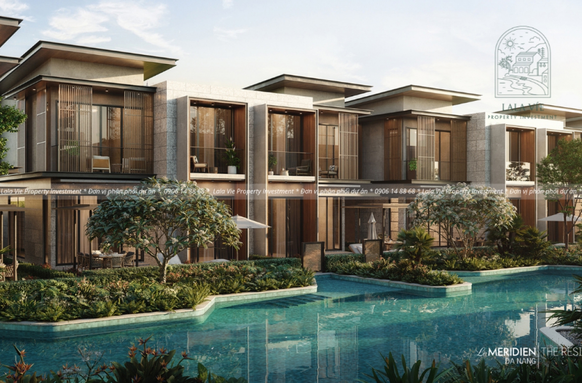 Phối cảnh biệt thự tại dự án Le Méridien Đà Nẵng