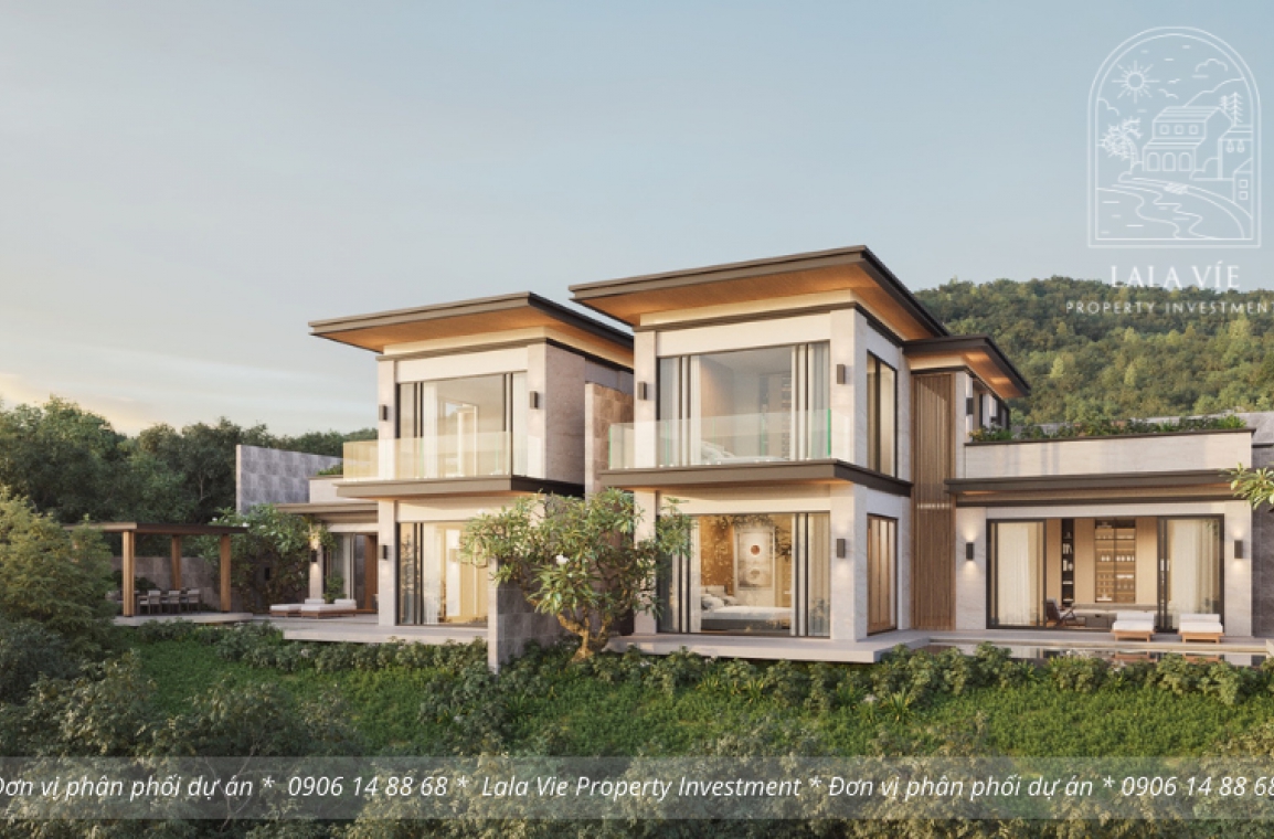 Phối cảnh biệt thự đồi tại dự án Vĩnh Hội - Quy Nhơn