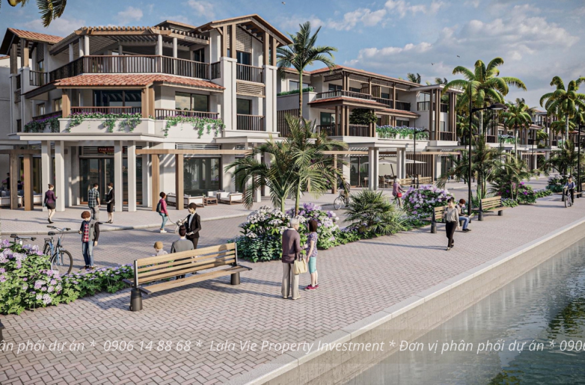 Phối cảnh biệt thự đơn lập tại dự án Sun Riva Vista