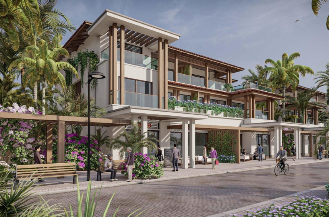 Phối cảnh biệt thự song lập tại dự án Sun Riva Vista