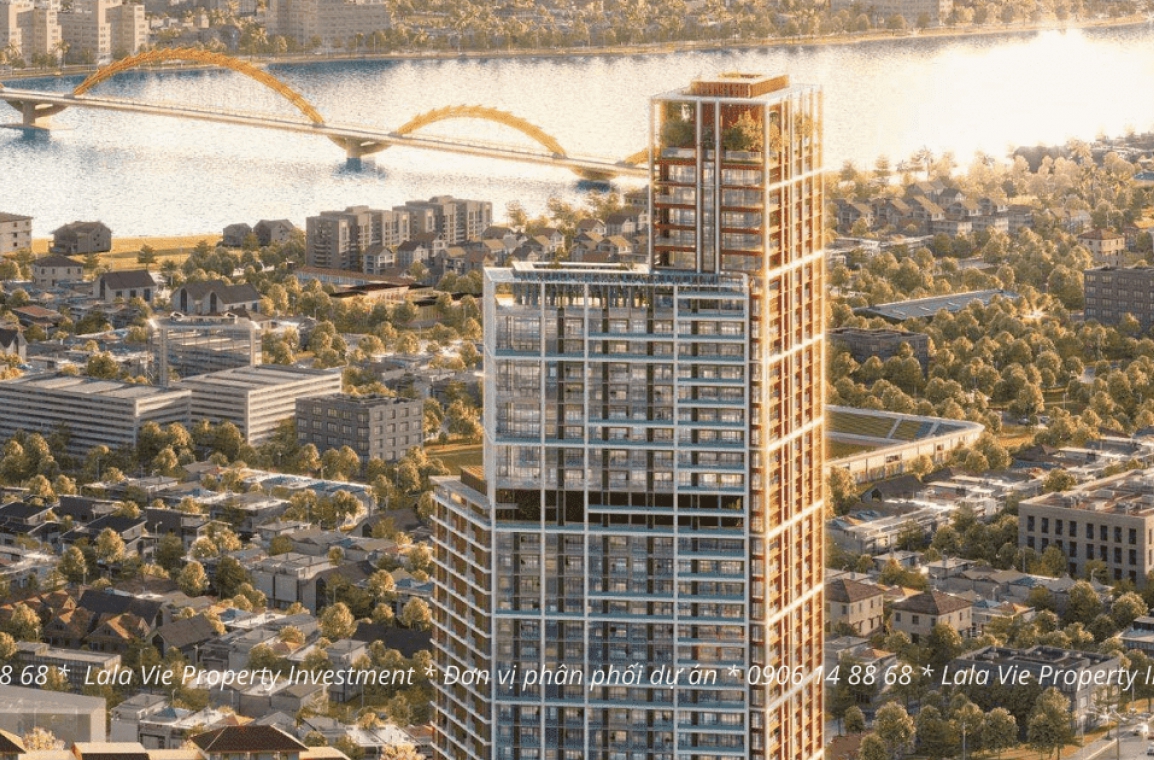 Phối cảnh cao tầng dự án Sun Cosmo Residence Da Nang