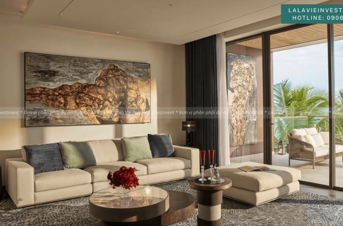 Phối cảnh dinh thự The Coral Artistry tại dự án Gran Melia Nha Trang
