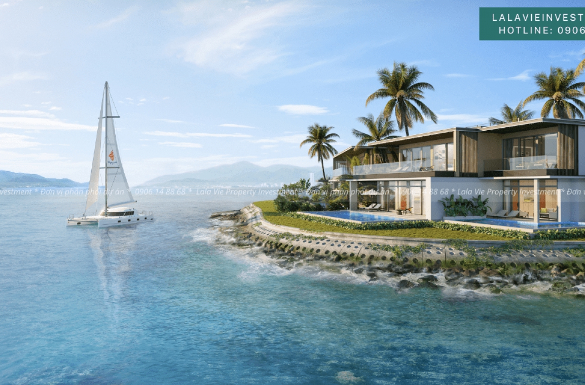 Phối cảnh dinh thự The Coral thuộc dự án Gran Melia Nha Trang