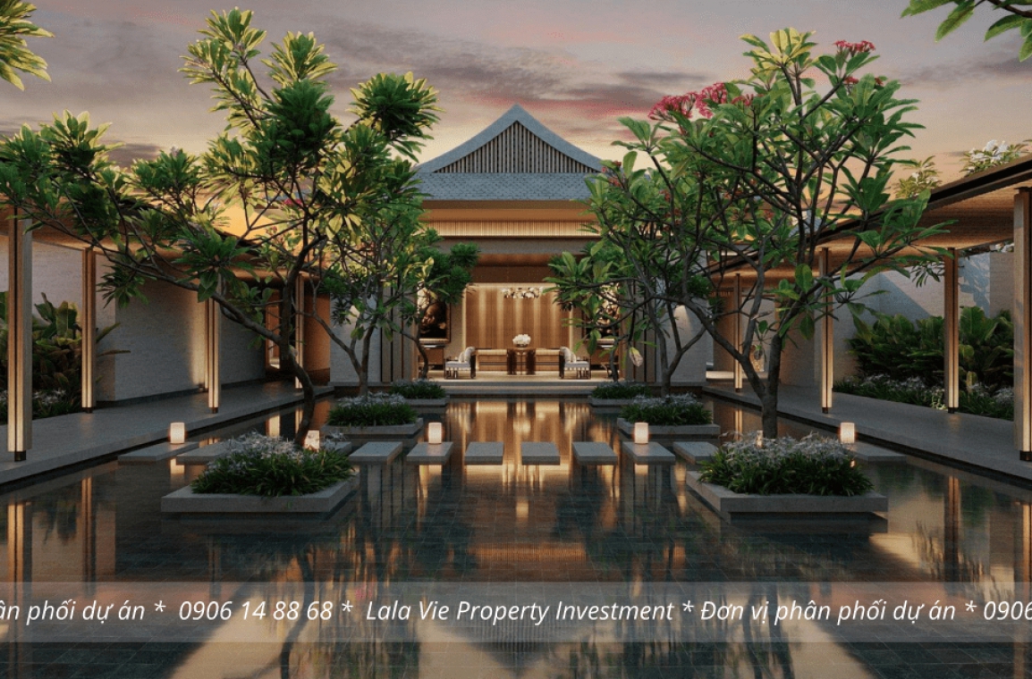 Phối cảnh khu vực Spa tại dự án The Hill Villas Vĩnh Hội