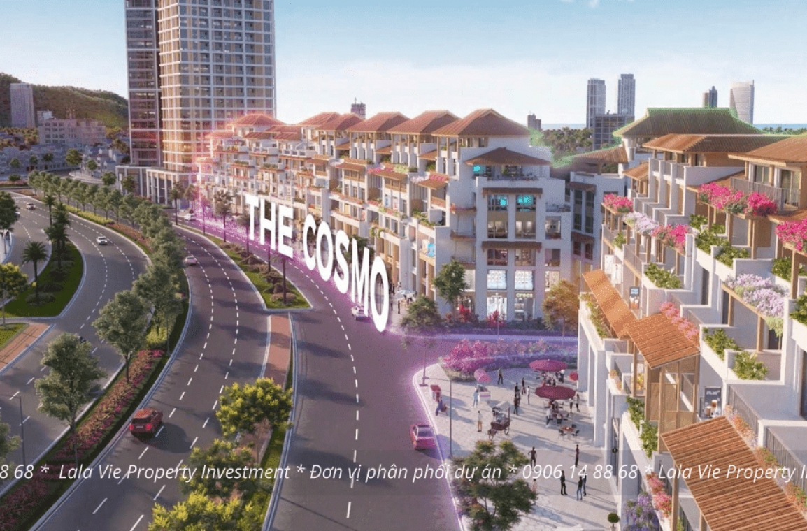 Phối cảnh khu vực thấp tầng tại Sun Cosmo Residence Da nang