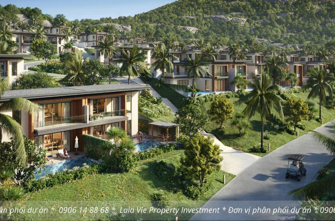 Phối cảnh tại The Hill Villas Vĩnh Hội