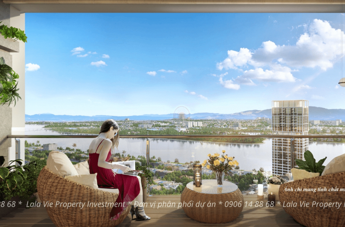 Phối cảnh tầm nhìn của tòa cao tầng The Panoma