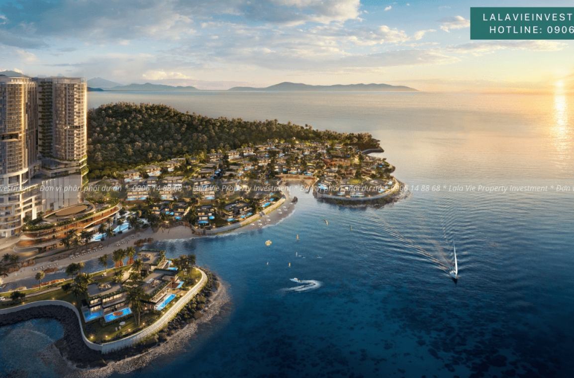 Phối cảnh tổng quan dự án Gran Melia Nha Trang