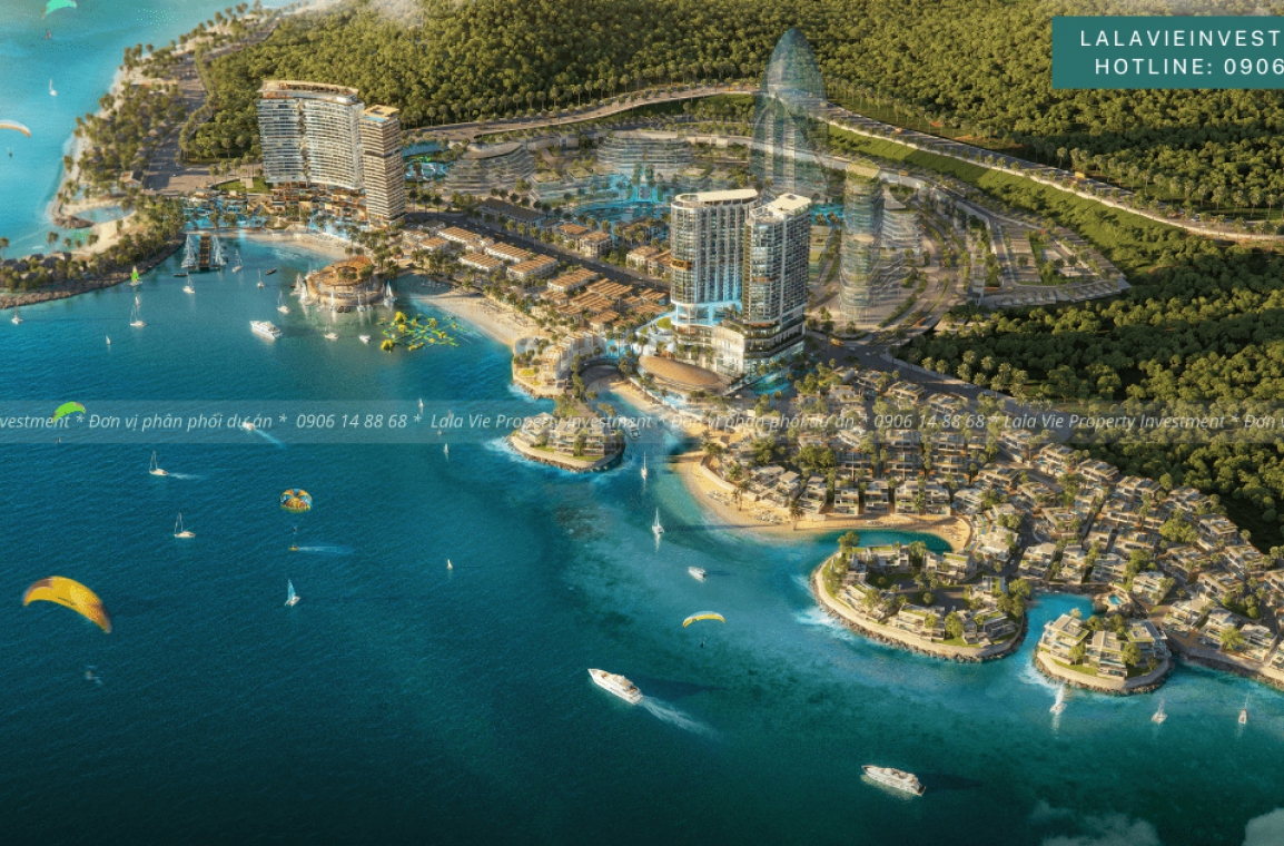 Phối cảnh tổng thể khu phức hợp nghỉ dưỡng và giải trí Vega City Nha Trang