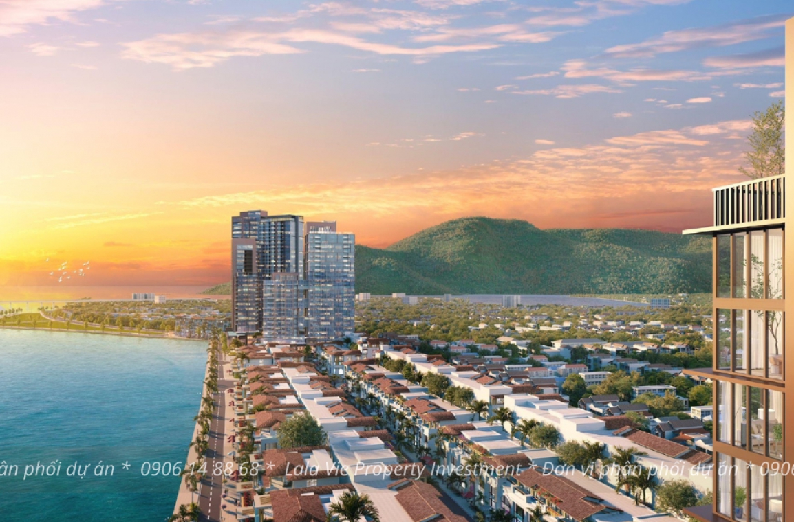 Tầm nhìn từ khu cao tầng dự án Sun Riva Vista