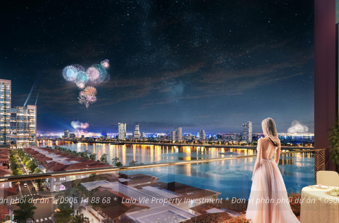 Tầm nhìn từ khu cao tầng dự án Sun Riva Vista