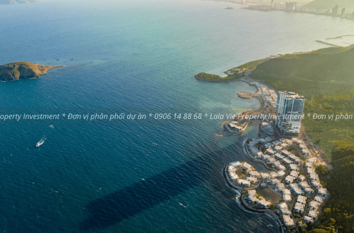 Toàn cảnh dự án căn hộ Melia Nha Trang nhìn từ trên cao