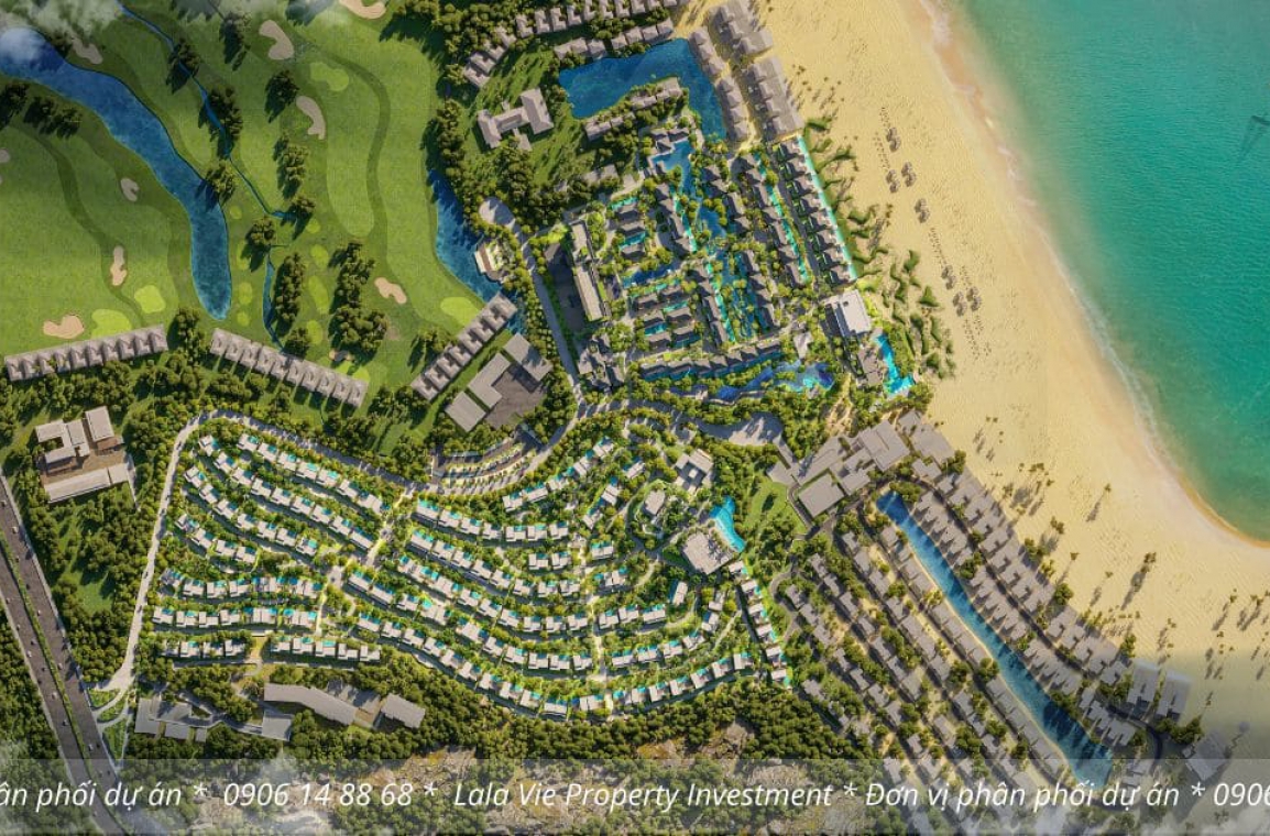 Toàn cảnh dự án The Hill Villas Vĩnh Hội Quy Nhơn