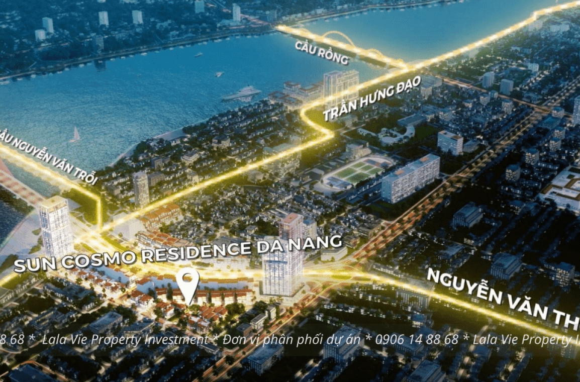 Vị trí đắc địa của dự án Sun Cosmo Residence Da Nang