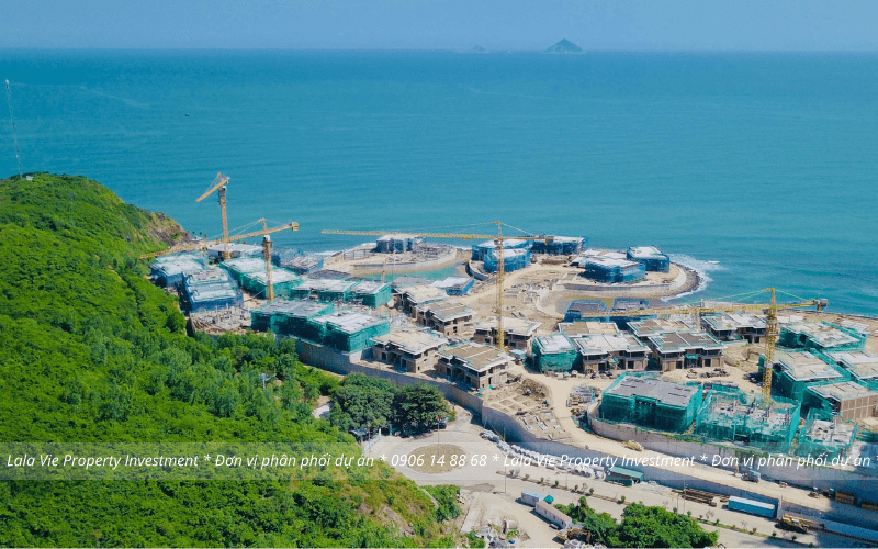 Tiến độ dự án Gran Meliá Nha Trang tháng 1 năm 2022
