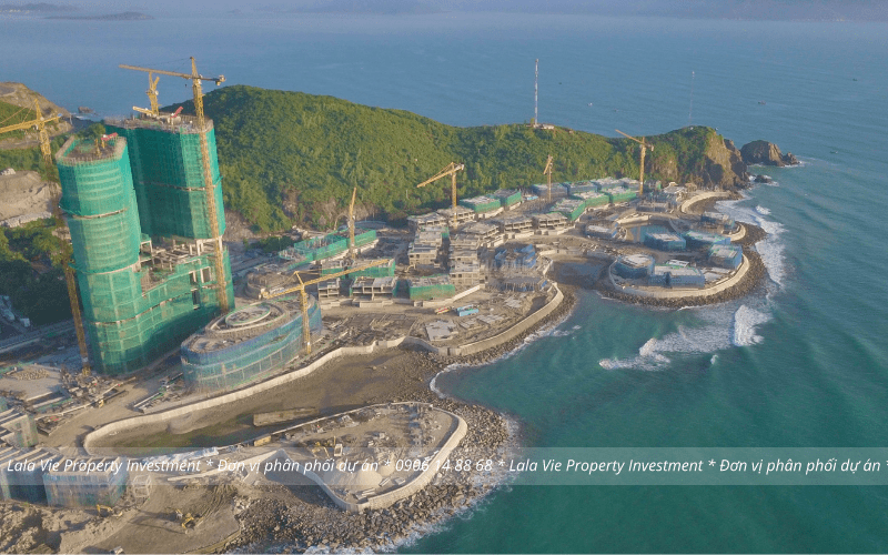 Tiến độ dự án Gran Meliá Nha Trang tháng 1 năm 2022