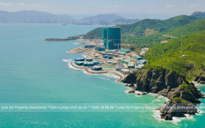Tiến độ dự án Gran Meliá Nha Trang tháng 1 năm 2022