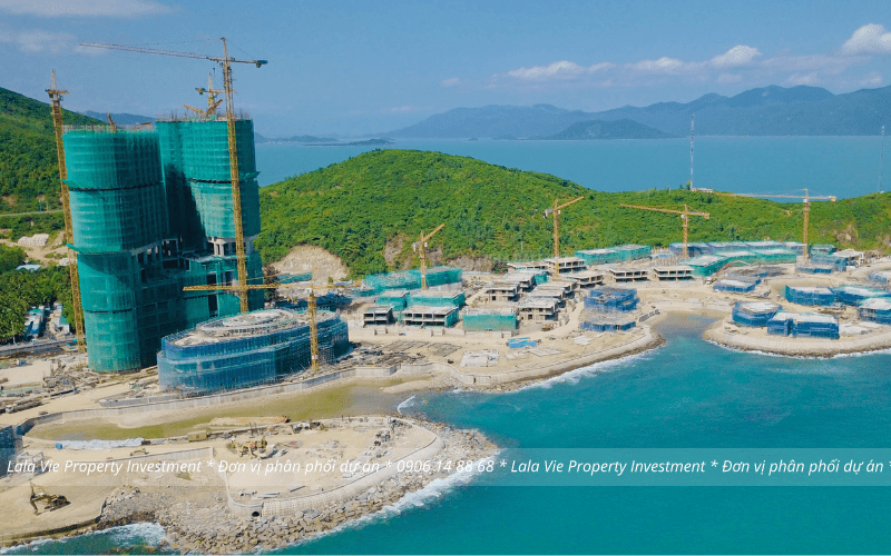 Tiến độ dự án Gran Meliá Nha Trang tháng 1 năm 2022