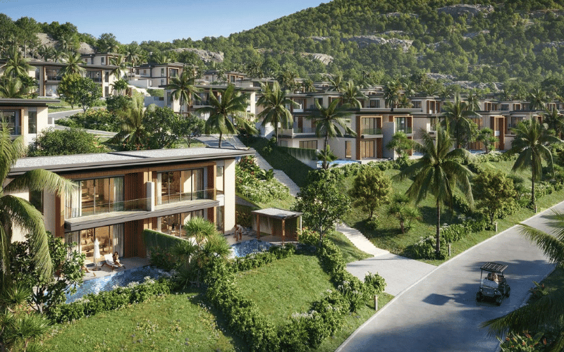 Phối cảnh dự án The Hill Villas Vĩnh Hội