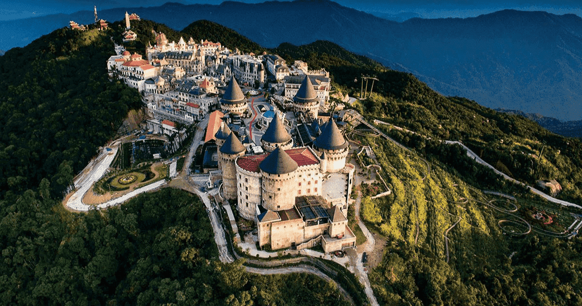Toàn cảnh khu du lịch Sun World Bà Nà Hills