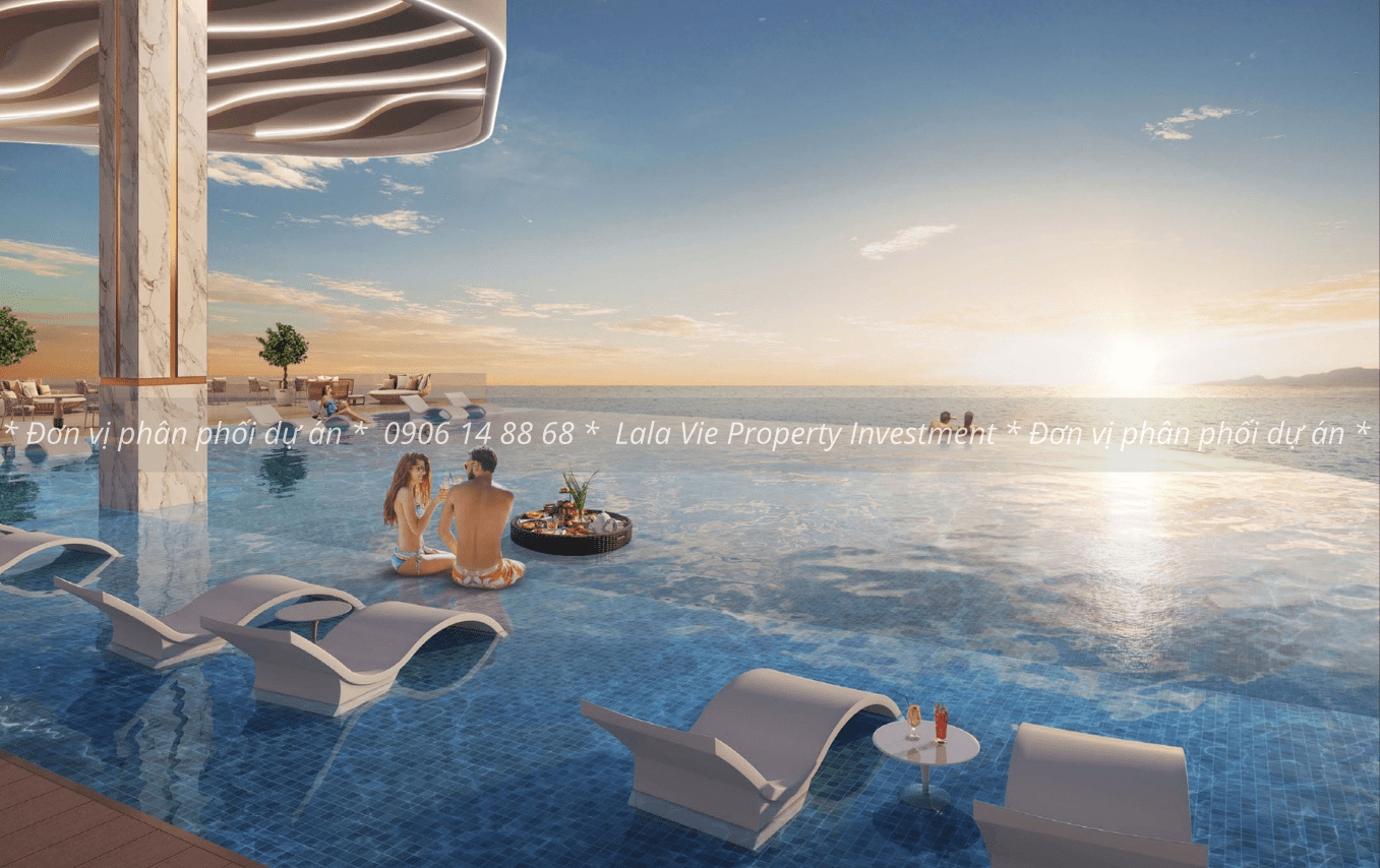Hồ bơi vô cực với tầm nhìn ôm trọn cả biển trời Nha Trang